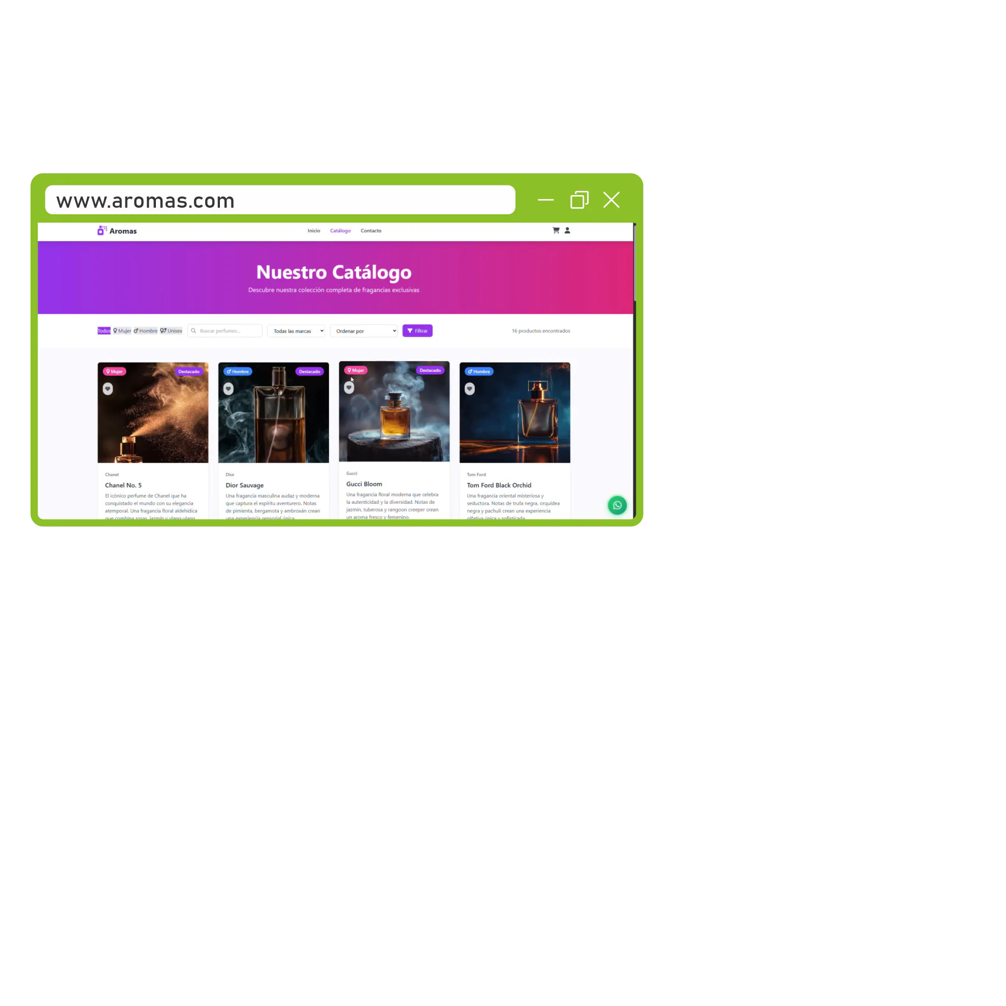 Revisión y Rediseño Web - Parte 1 (Antes)